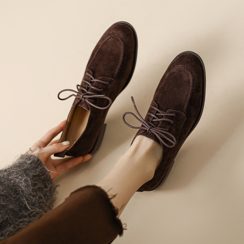 Oxford Lace Up Women - 2025, lente en herfst nieuwe dames