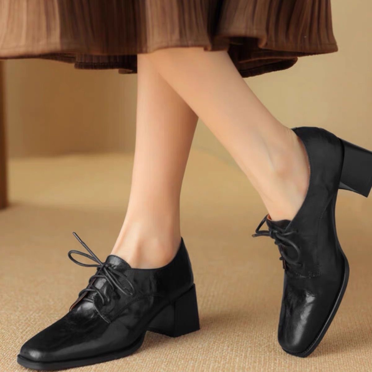 Dames Oxford schoenen met vier - Oxford Lace Up Women recensie en prijs