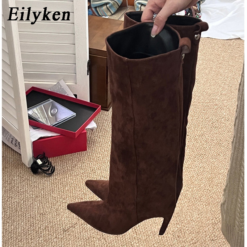 Eilyken Sexy Dunne Hoge Hakken - Knee High Boots Women recensie en prijs